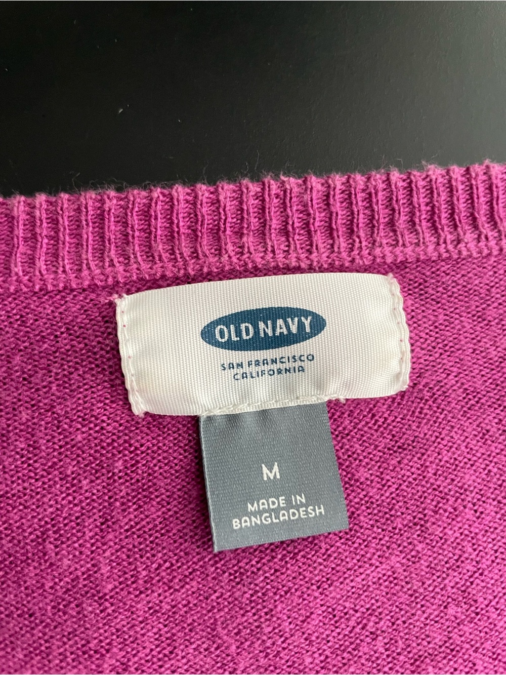 Old Navy Women's Fuchsia Crewneck Sweater